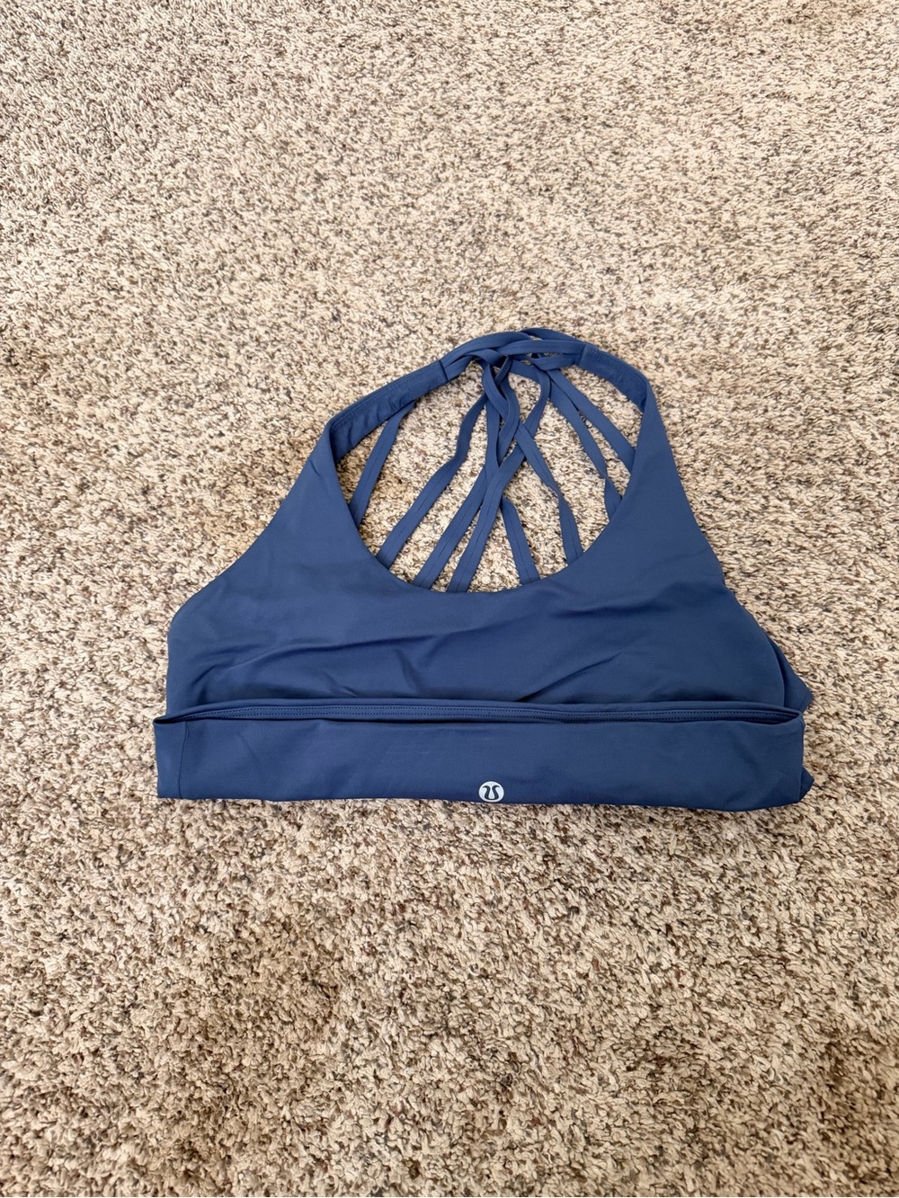 lululemon athletica Navy Strappy sports bra